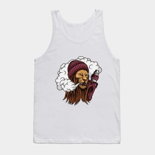 Vapelife of slang lion Tank Top